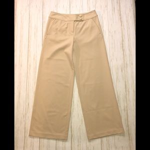 🆕 NWT SPIEGEL SIGNATURE COLLECTION: PONTÉ KNIT WIDE LEG PANTS